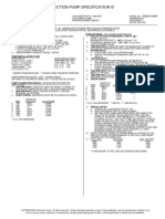 Injection Pump Specification ©