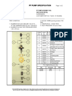 PF Pump Specification