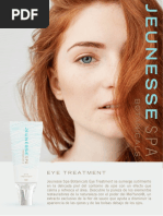 Guía de Uso - Jeunesse SPA Botanicals - EYE TREATMENT