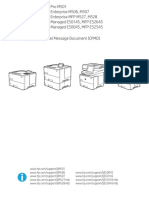 Control Panel Message Document (CPMD)- HP LaserJet Pro M501HP LaserJet Enterprise M506, M507HP LaserJet Enterprise MFP M527, M528HP LaserJet Managed E50145, MFP E52645HP LaserJet Managed E50045, MFP E52545