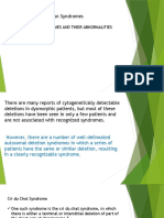 Autosomal Deletion Syndromes