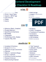 2022 FE Roadmap