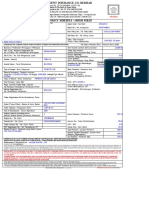 Private Car: Policy Schedule / Jadual Polisi