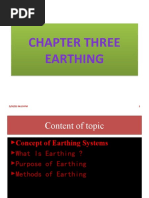 Chapter Three Earthing