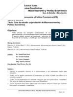 UBA FCE (278) Macroeconomiìa y Poliìtica Econoìmica 2019 Caìtedra BarrenÞa