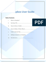 Dropbox User Guide