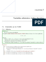 Variables Aleatoires Discretes