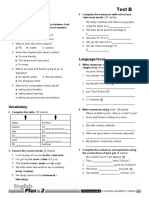 Diagnostic Test Test B: Listening