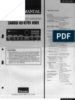 Sansui-AU-X701-X901 Service Manual