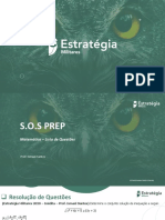 S.O.S PREP - Lista de Questões