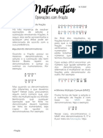 Matemática - Fração-Operações Com Fração.