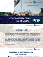 Contaminación Del Subsuelo