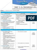 Fiche Dire Faire Et Agir Comptine Chant Unité 4