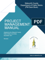 Project Management PM Manual
