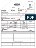 Found Fault: Form No: MNT-124