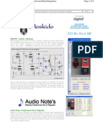 Audio Note Feed Forward Shunt Regulator