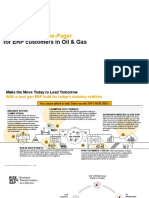 RISE With SAP - 1st Move One-Pager Oil & Gas - For Partners