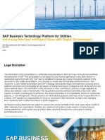 SAP Business Technology Platform For Utilities v2 - L1 - L2 - P