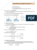 Centroids and Center of Gravity