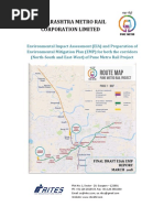 Pune Metro EIA Report