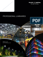 Professional Luminaires: Price List