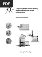 Analysis of Pharmaceuticals and Drug Related Impurities Using Agilent Instrumentation