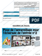 Sujet Activite Pratique Pose Appareillage Apparent Conduit Plexo Simple Allumage