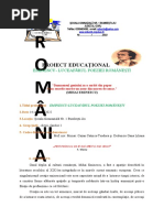 Eminescu Proiect Educational Didactic