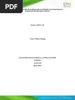 Caso 3. Identificación de Materias Primas Utilizadas en La Formulación y Elaboración de Derivados Cárnicos