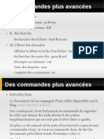 Des Commandes Plus Avancees Unix