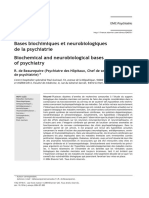 Bases Bio Et Neuro de La Psy