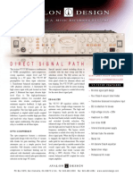 Avalon Design: Direct Signal Path