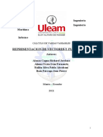 Representacion de Vectores Y Planos en 3D: Facultad de Ingeniería Carrera de Ingeniería Marítima Informe