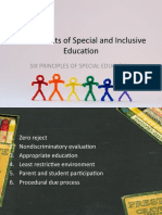 Components of Special and Inclusive Education