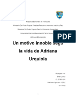 Caso Adriana Urquiola Elian