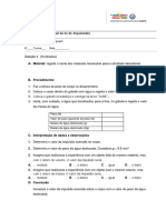 4 - Atividade Laboratorial - Lei de Arquimedes