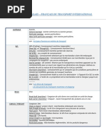 Glossaire Anglais - Français Du Transport International