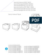 HP CLJ Ent m652 m653 MFP m681 MFP m682 Repair