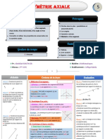 Symetrie Axiale Cours Et Exercices Ma