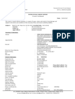 Final Survey Report (Total Loss Format)