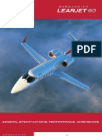 Learjet 60 Specification