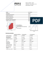 Calculation - AU: Model: AU-H300CC - PAGE 1 13/05/2022 - Dorin Software v. 21.10 All Data Subject To Change