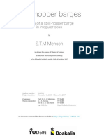 Workability of A Split Hopper Barge in Irregular PART 1