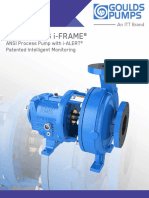 Goulds 3196 i-FRAME: ANSI Process Pump With i-ALERT Patented Intelligent Monitoring