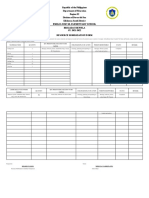 Brigada Eskwela Form 3 Resource Mobilization Form