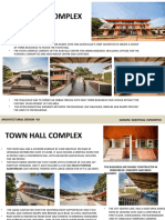 Town Hall Complex: Location:Auroville, Tamil Nadu