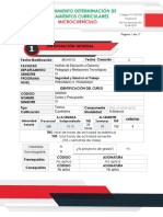 Microcurrículo Costos y Presupuestos