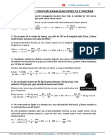 Ejercicios Resueltos Proporcionalidad Directa Inversa