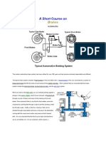 A Short Course On: Brakes