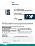 Moxa Eds 518e Series Datasheet v1.0